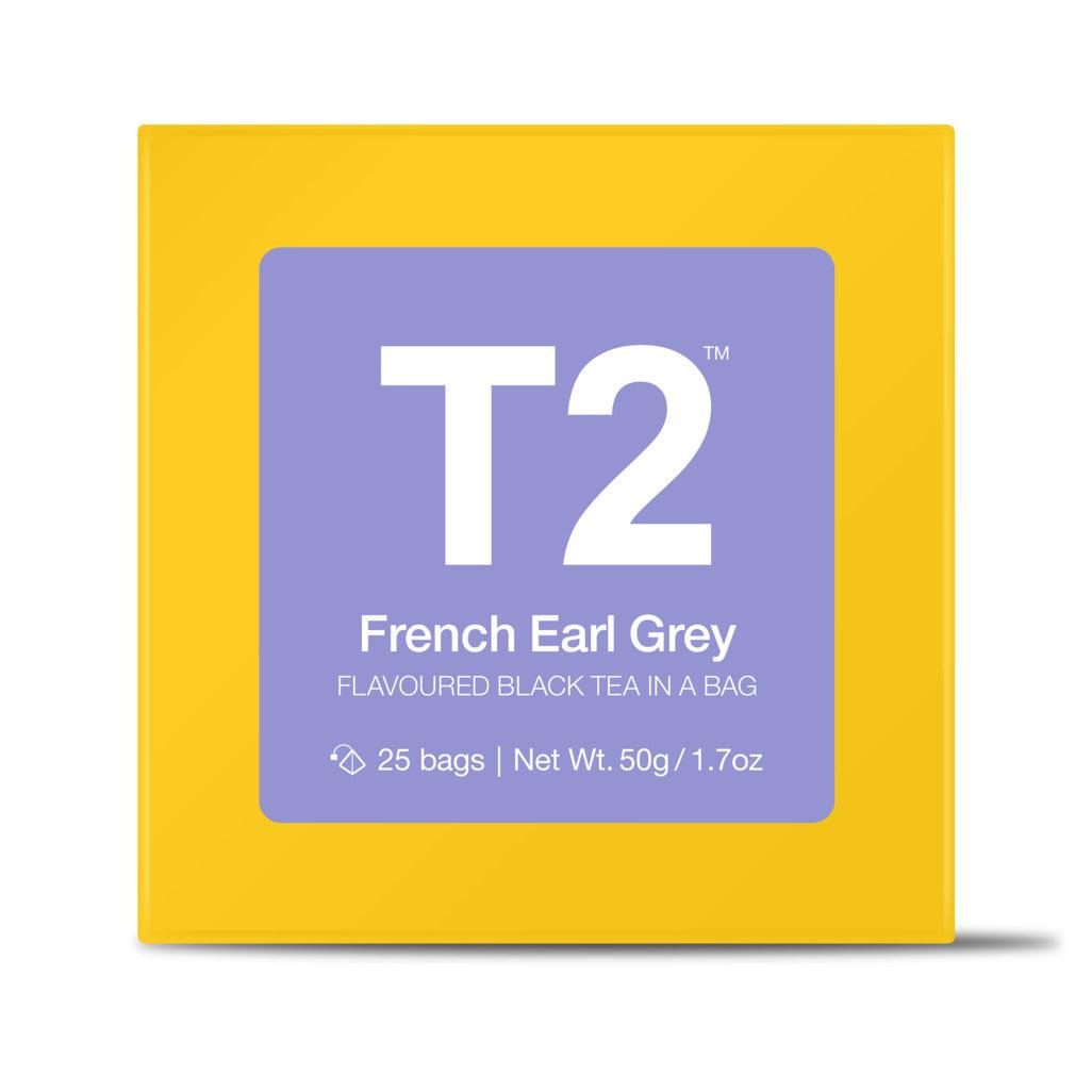 French Earl Grey Tea Bag Cube 25 pack-Gourmet Food & Drink-T2-The Bay Room