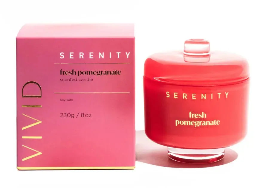 Fresh Pomegranate 230g Candle-Candles & Fragrances-Serenity-The Bay Room