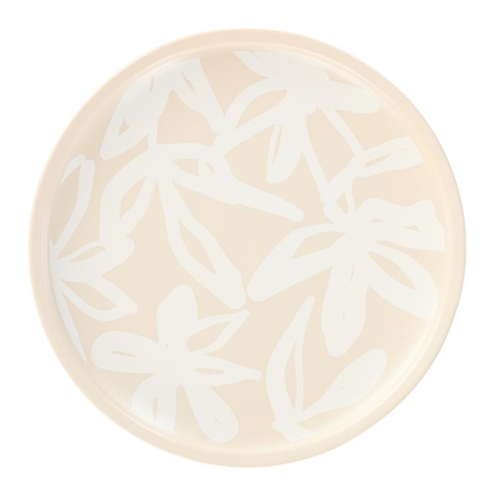 Freya Mug & Side Plate Set 12x9x10cm Oat & White-Dining & Entertaining-Leaf & Bean-The Bay Room