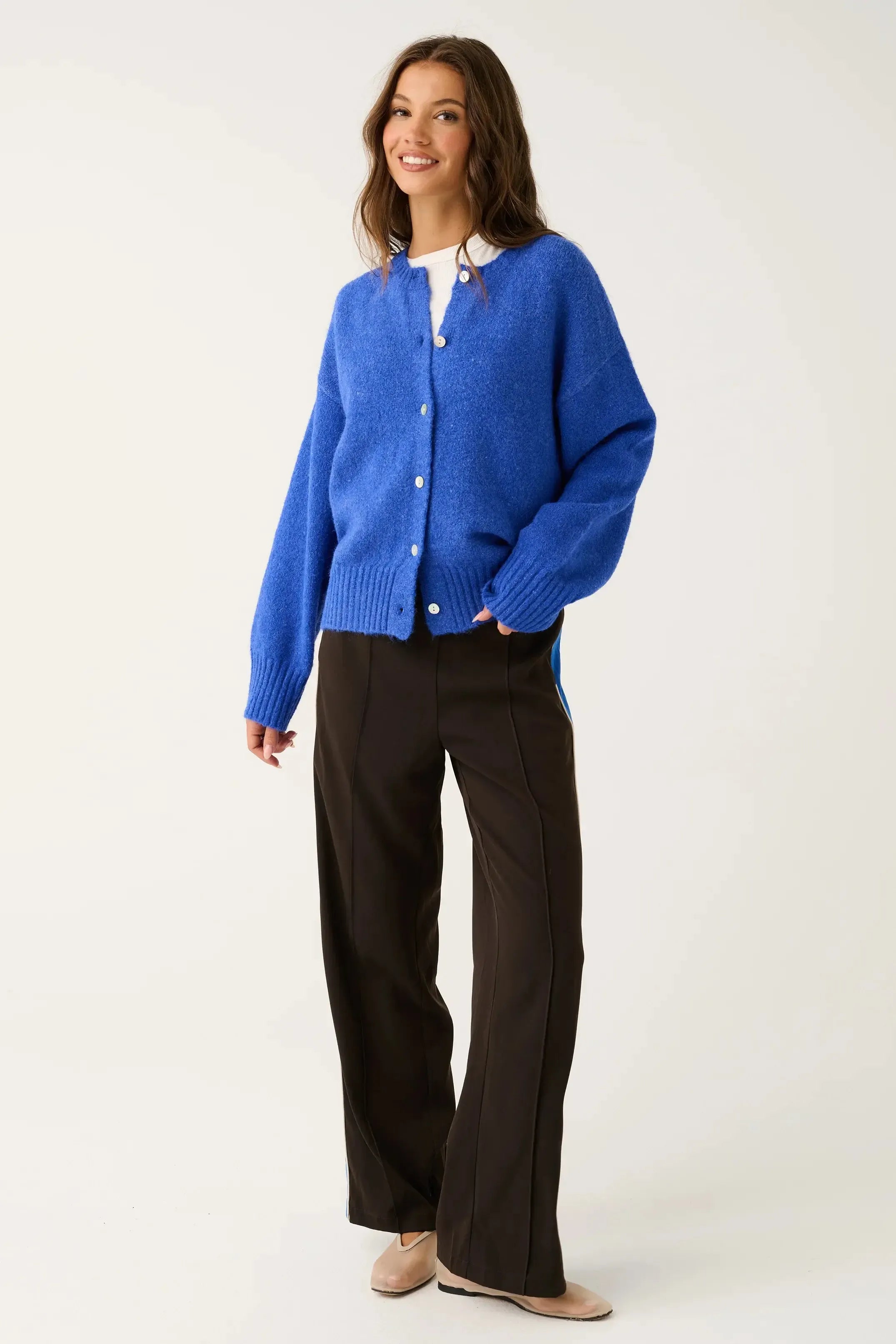Freya Pant - Espresso-Pants-Cartel & Willow-The Bay Room