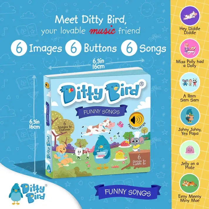 Funny Songs-Nursery & Nurture-Ditty Bird-The Bay Room