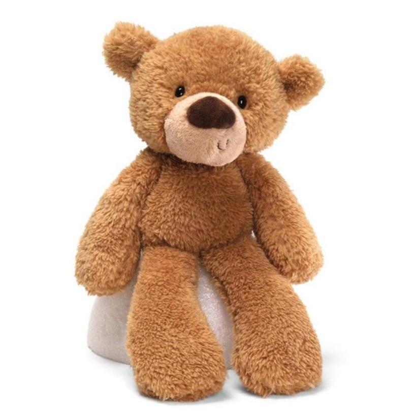 Fuzzy Beige Bear - 38cm-Toys-Gund-The Bay Room