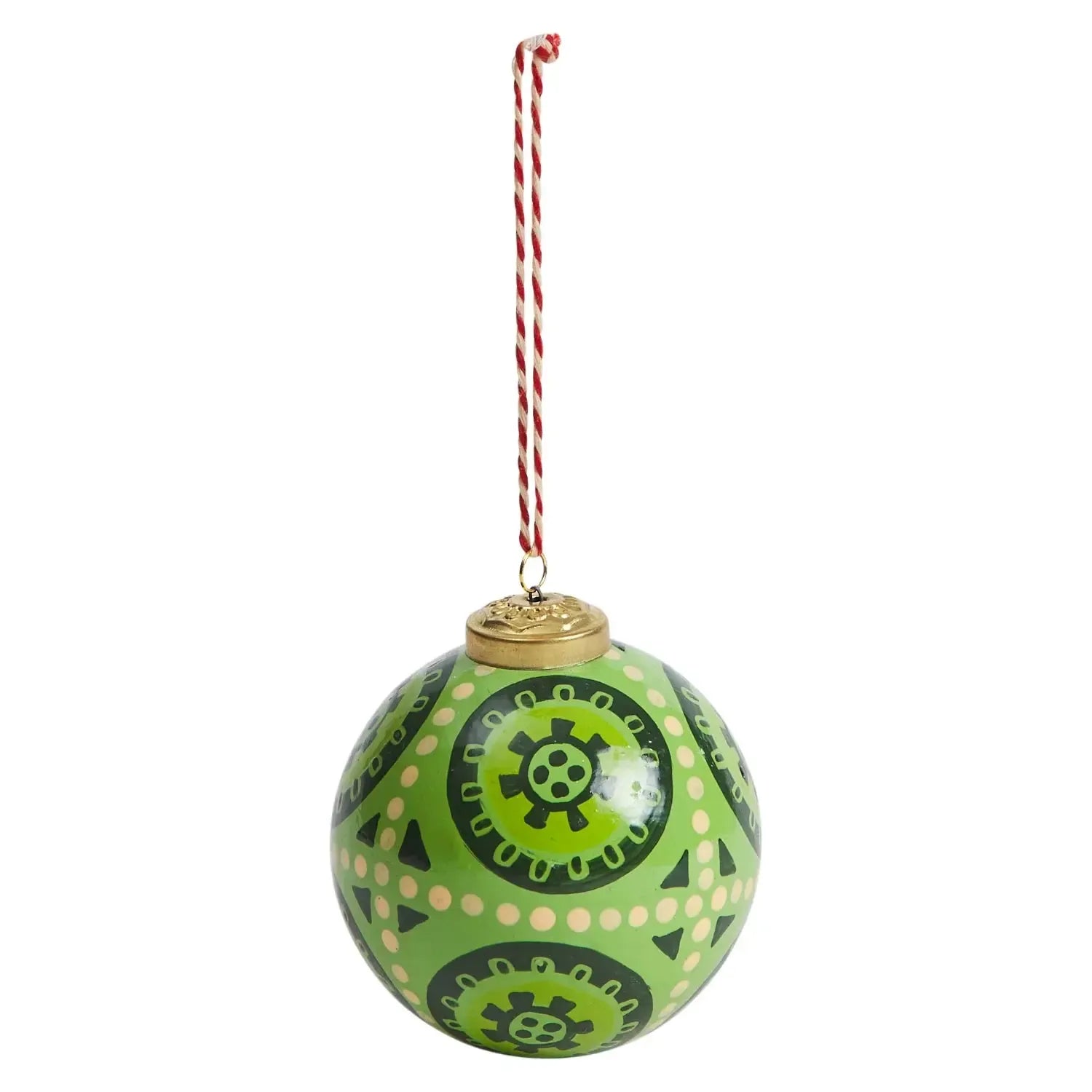Gabriella Bauble - Key Lime-Christmas-Sage & Clare-The Bay Room