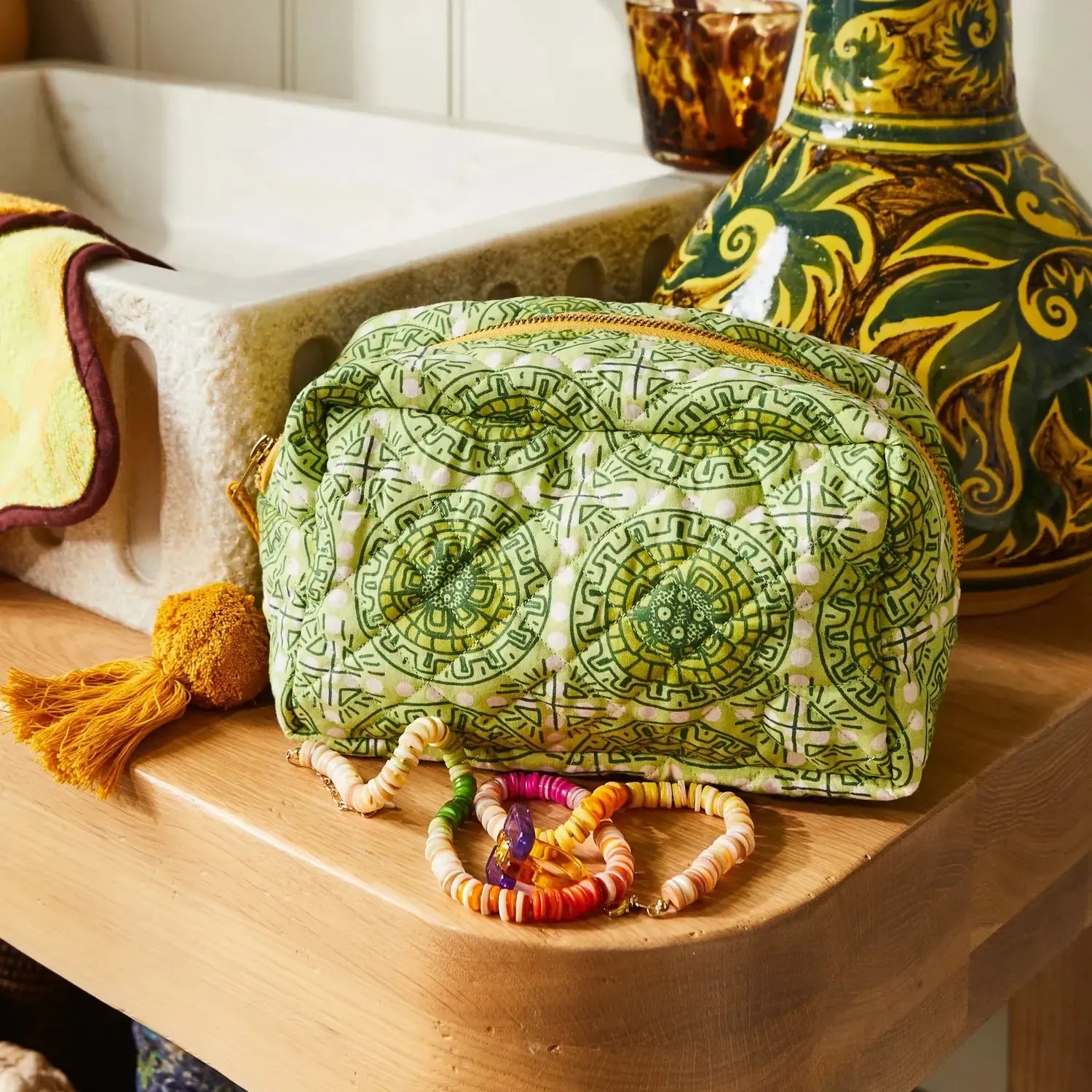 Gabriella Beauty Bag-Beauty & Well-Being-Sage & Clare-The Bay Room