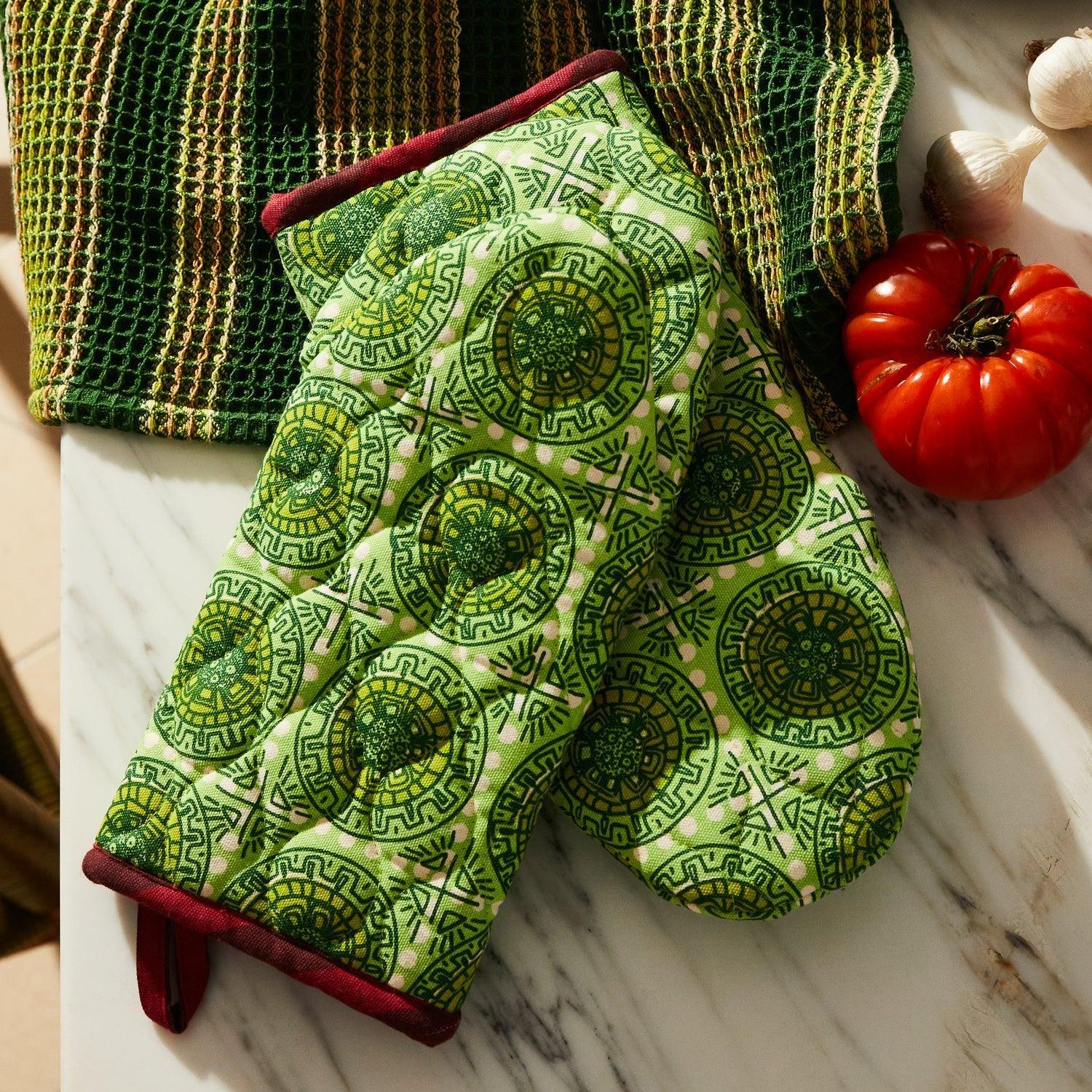 Gabriella Oven Mitt Set-Kitchenware-Sage & Clare-The Bay Room