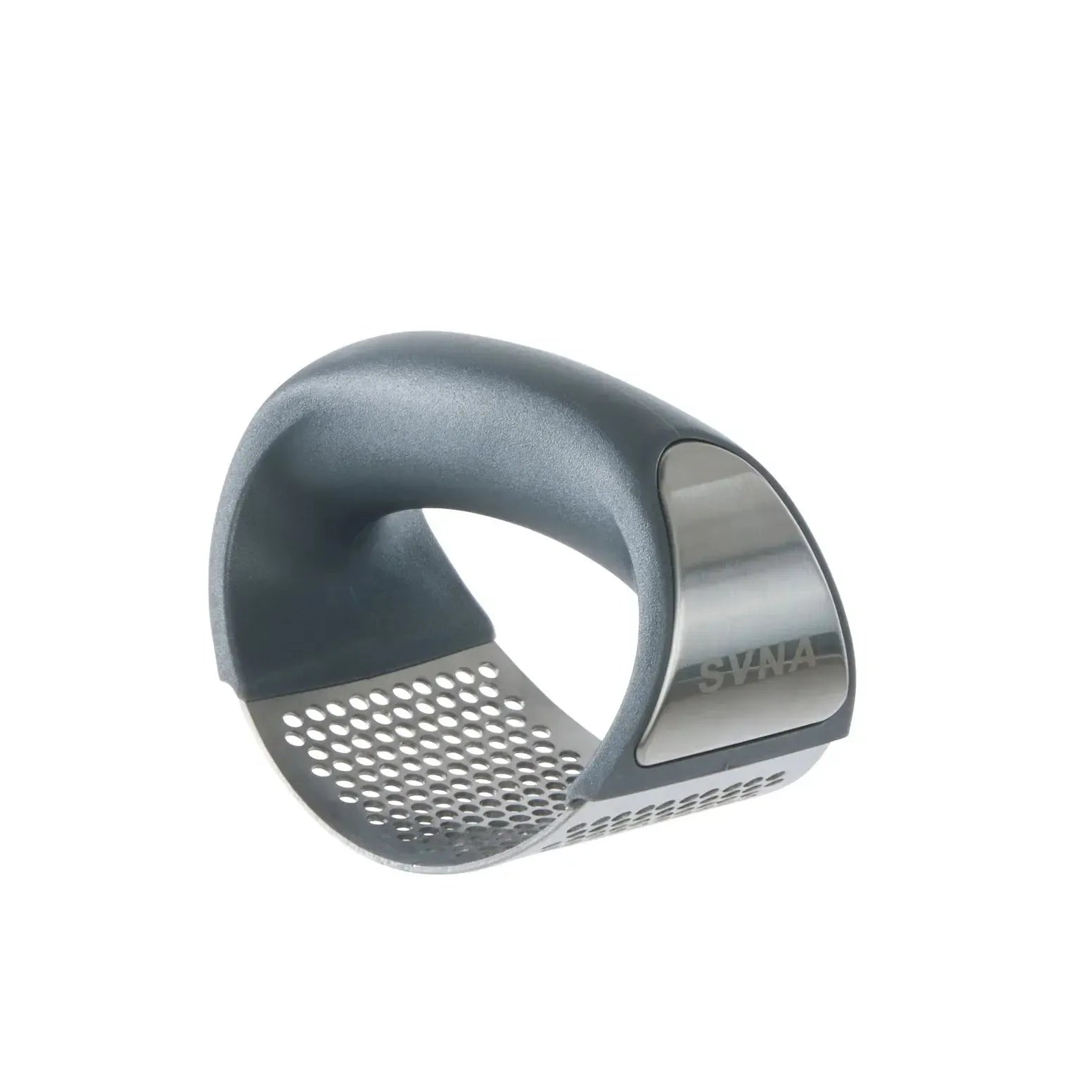 Garlic Crusher Charcoal 10.7x7.6x5.1cm-Kitchenware-SVNA-The Bay Room