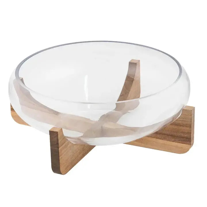Gather Large Glass Salad Bowl-Dining & Entertaining-Ladelle-The Bay Room