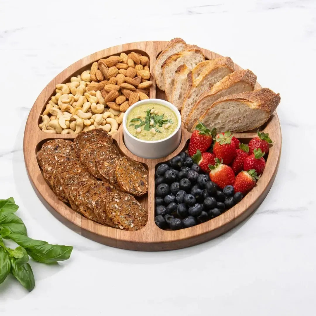 Gather Round Sectional Platter With Bowl-Dining & Entertaining-Ladelle-The Bay Room