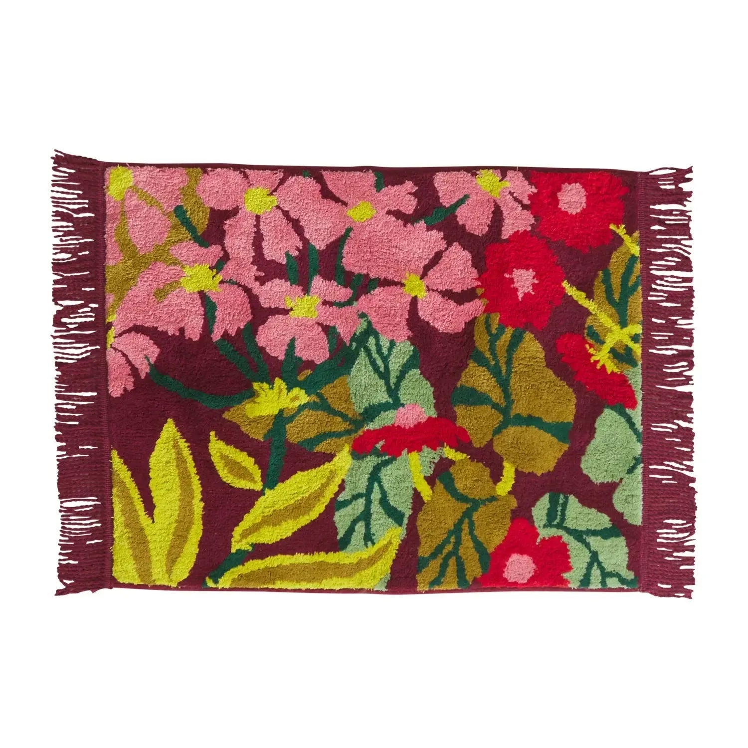 Genevieve Bath Mat - Mahogany-Soft Furnishings-Sage & Clare-The Bay Room