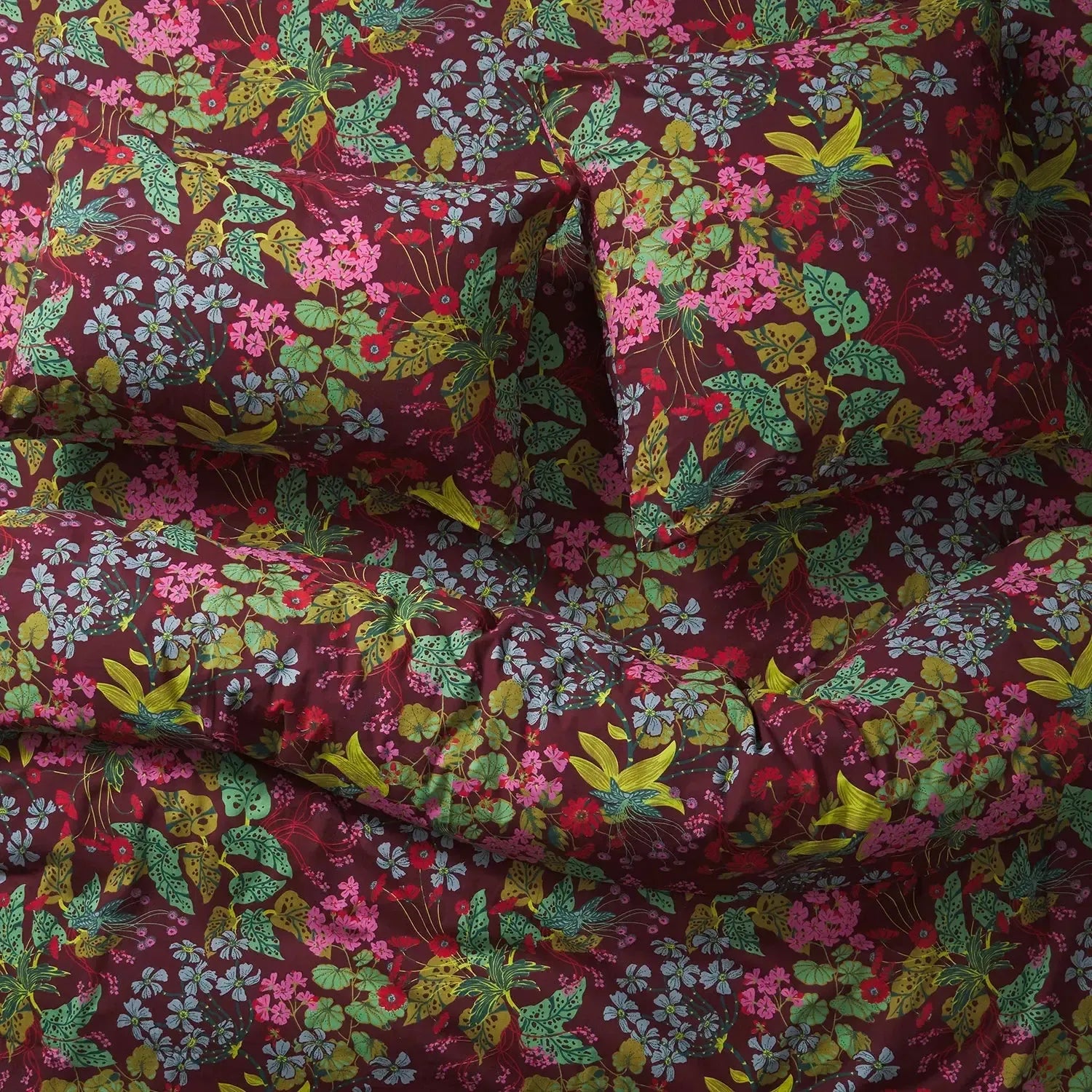 Genevieve Cotton Sheets - Mahogany-Soft Furnishings-Sage & Clare-The Bay Room