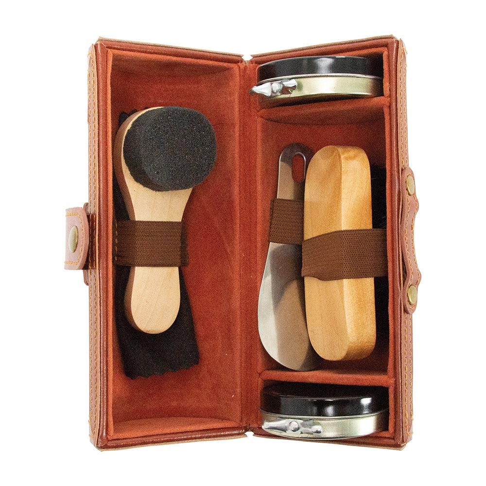 Gentleman’s Shoe Shine Kit-Travel & Outdoors-Annabel Trends-The Bay Room