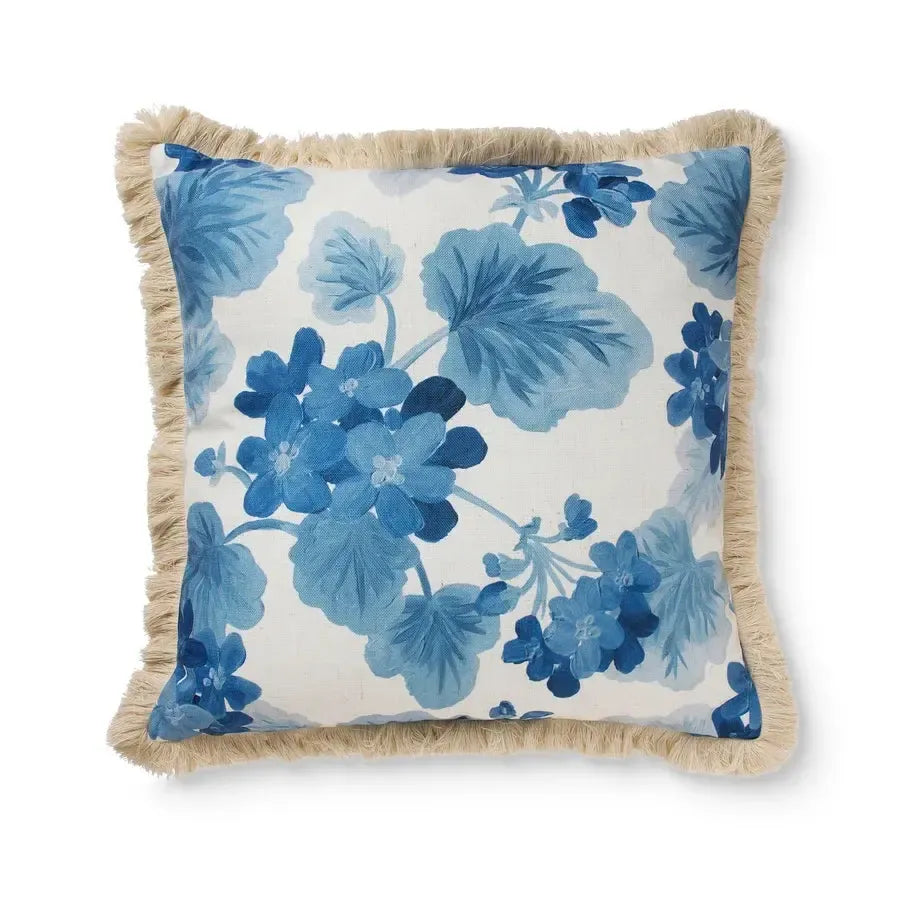 Geranium Blue Cushion 50x50cm