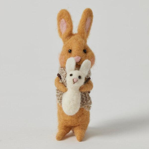 Gerty Felt Rabbit-Toys-Pilbeam Living-The Bay Room