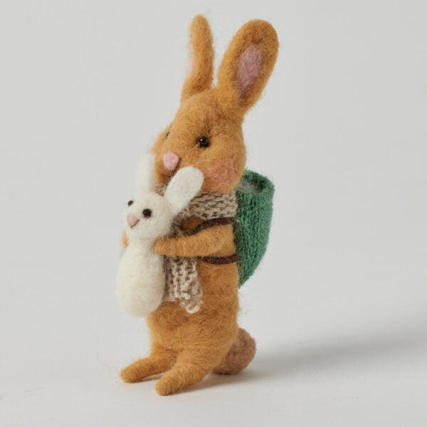 Gerty Felt Rabbit-Toys-Pilbeam Living-The Bay Room