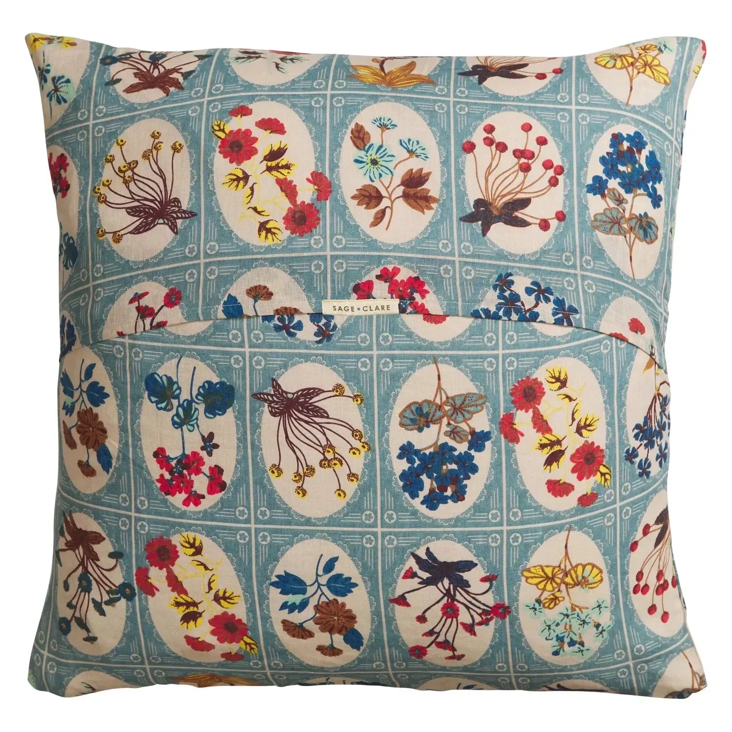 Gigi Linen Euro Pilowcase Set-Soft Furnishings-Sage & Clare-The Bay Room