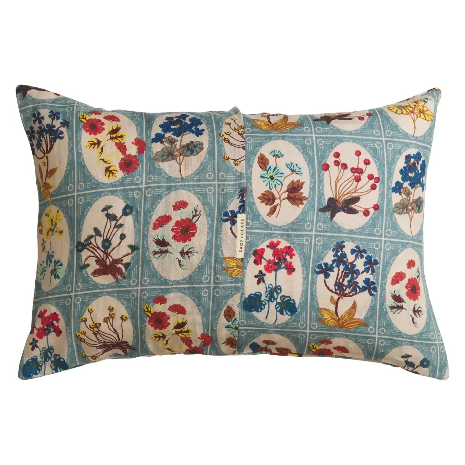 Gigi Linen Pilowcase Set-Soft Furnishings-Sage & Clare-The Bay Room