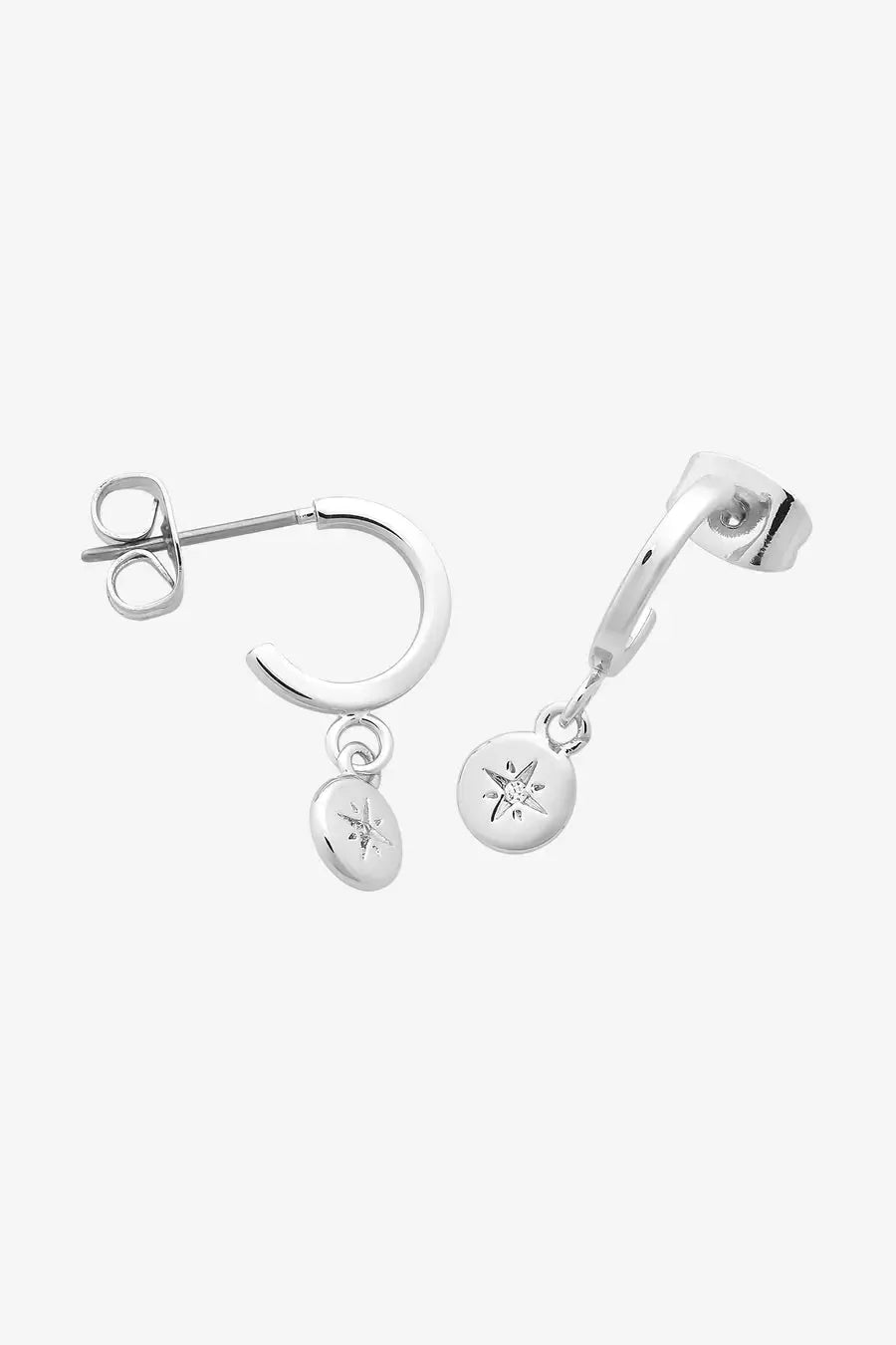 Gigi Silver Huggie-Jewellery-Liberte-The Bay Room
