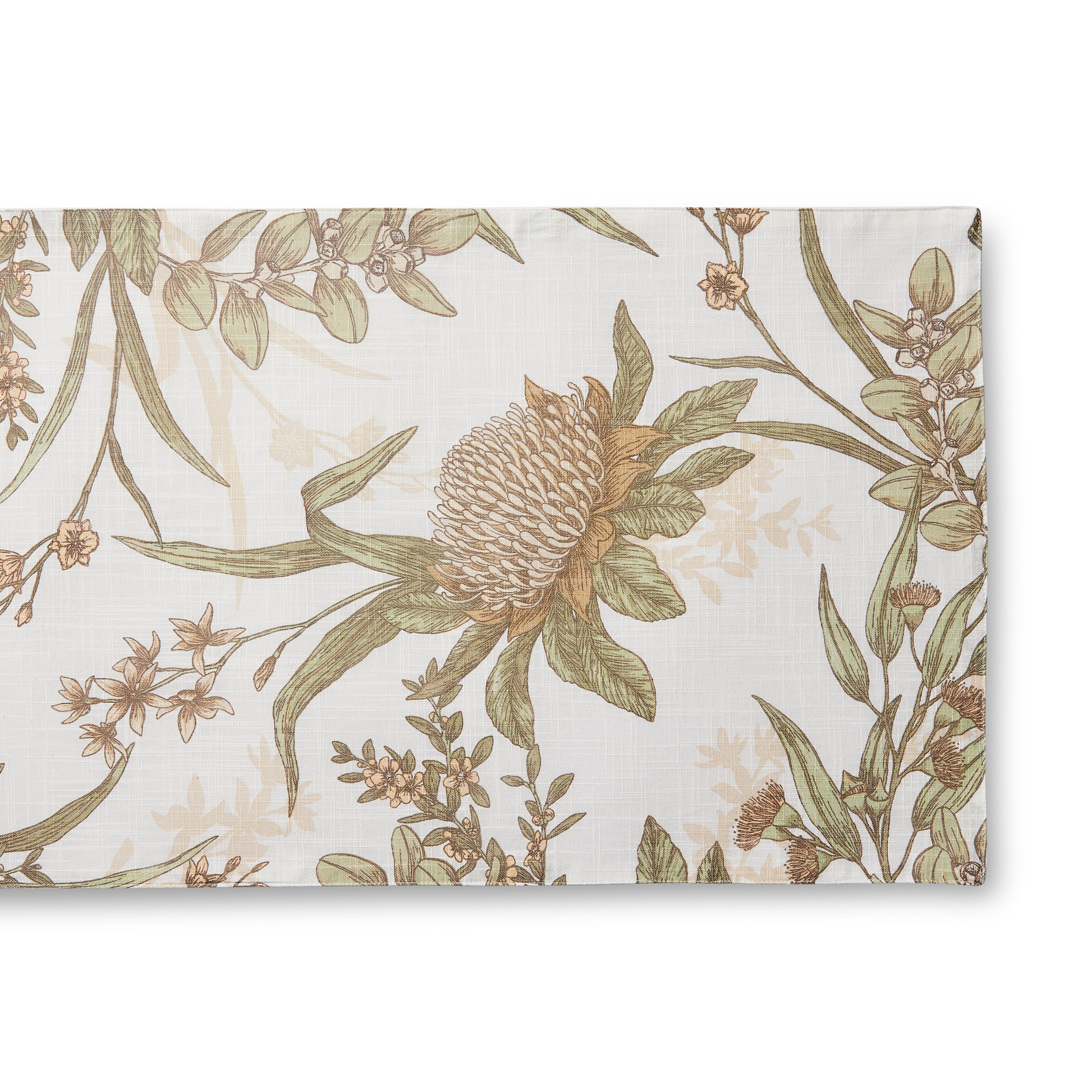 Glenelg Neutral Table Runner-Dining & Entertaining-Madras Link-The Bay Room
