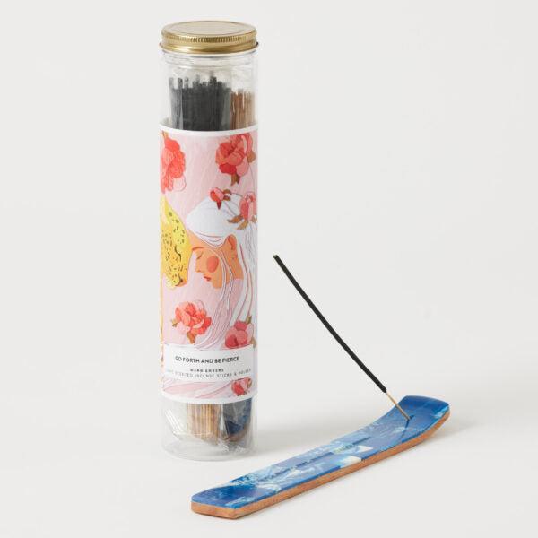 Go Forth And Be Fierce 100pc Incense With Holder-Candles & Fragrances-Pilbeam Living-The Bay Room