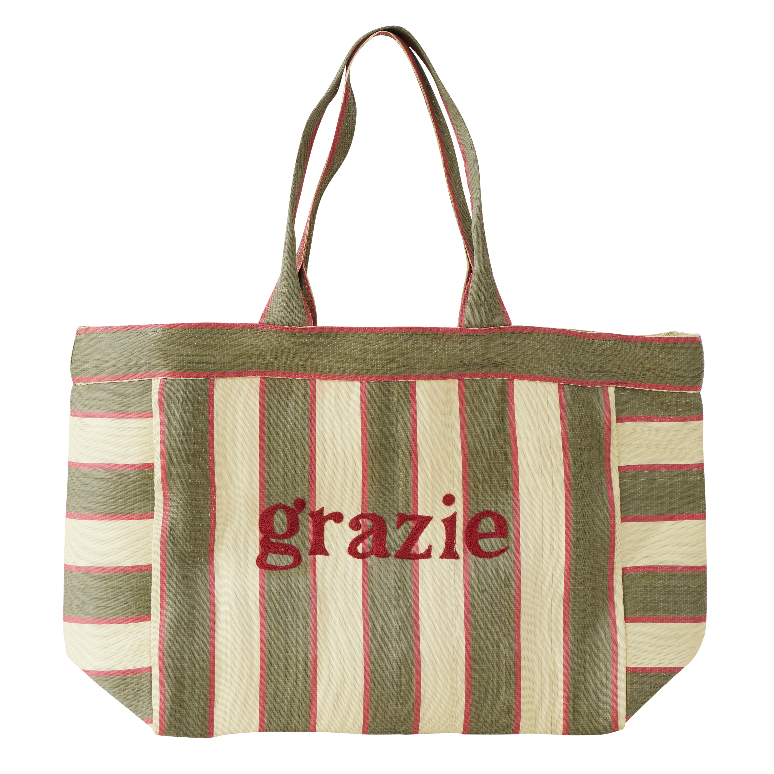 Grazie Recycled Shopper Tote 56x16x34cm-Travel & Outdoors-Coast To Coast Home-The Bay Room
