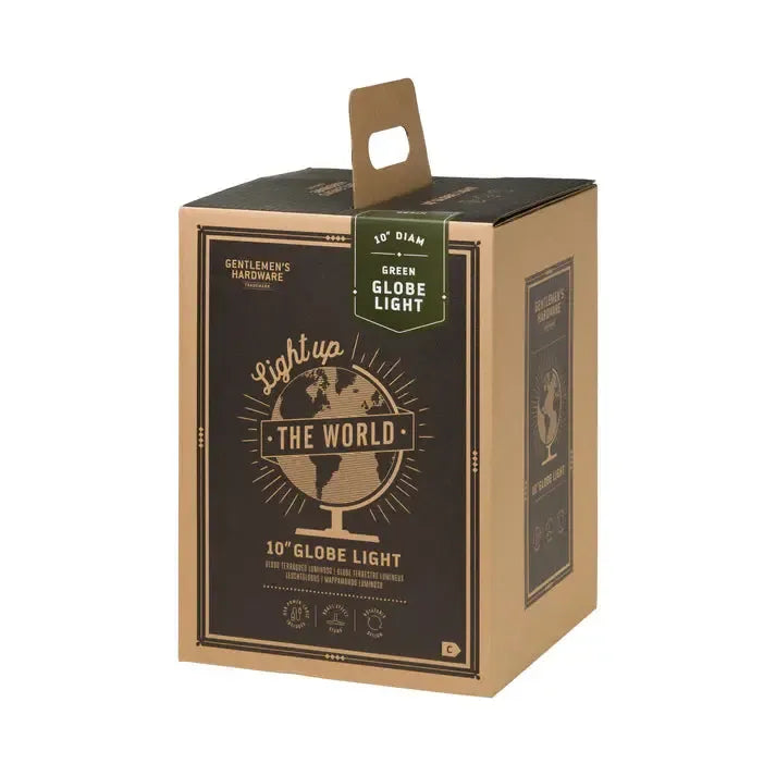 Green Globe Light 10"-Decor Items-Gentlemen's Hardware-The Bay Room