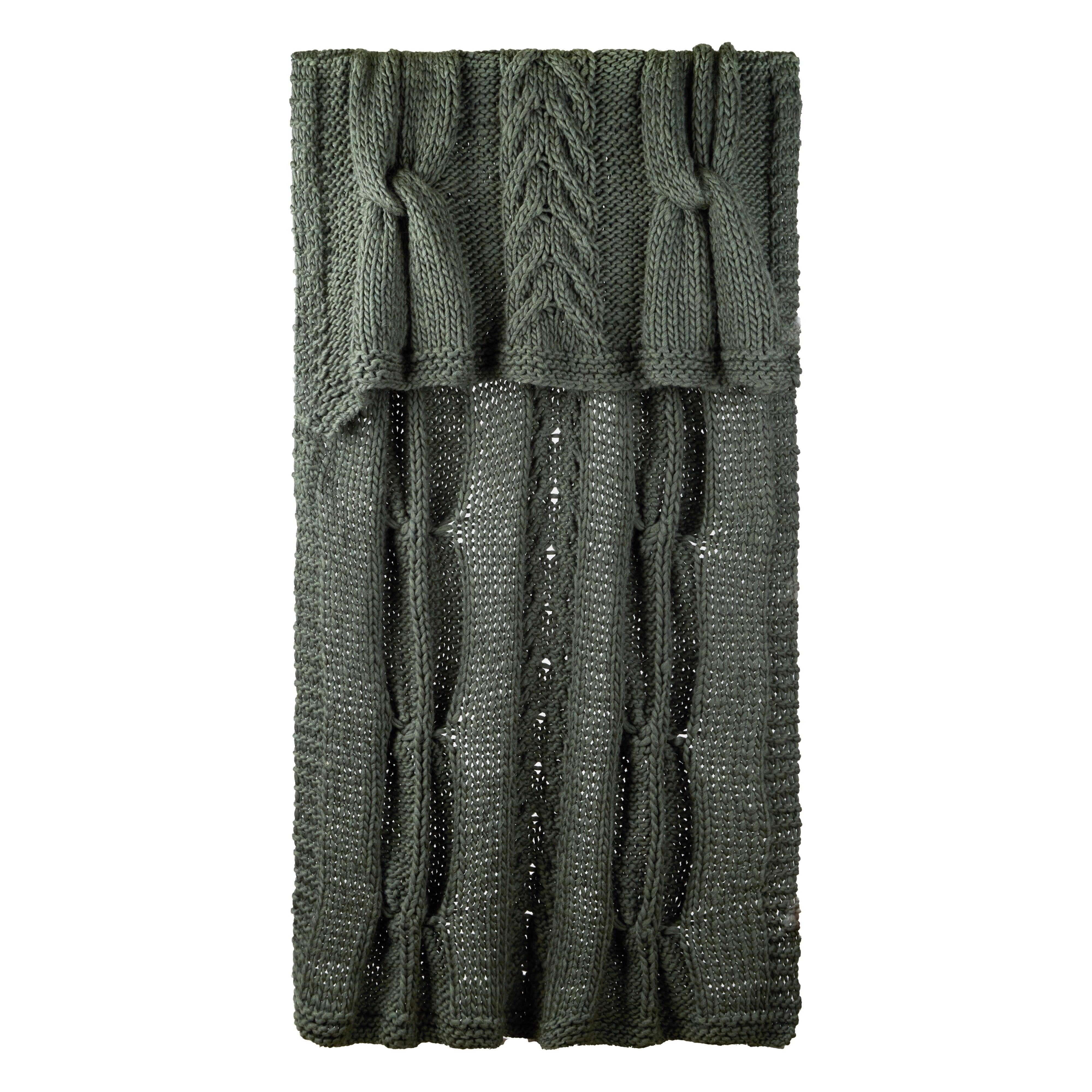 Hamish Hand Knitted Throw 130x180cm-Soft Furnishings-Amalfi-The Bay Room