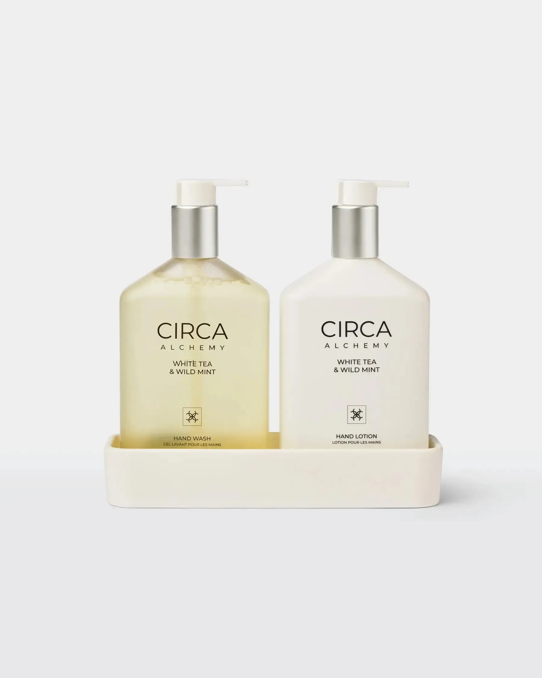 Hand Care Duo 900ml - Alchemy - White Tea & Wild Mint-Candles & Fragrances-Circa-The Bay Room