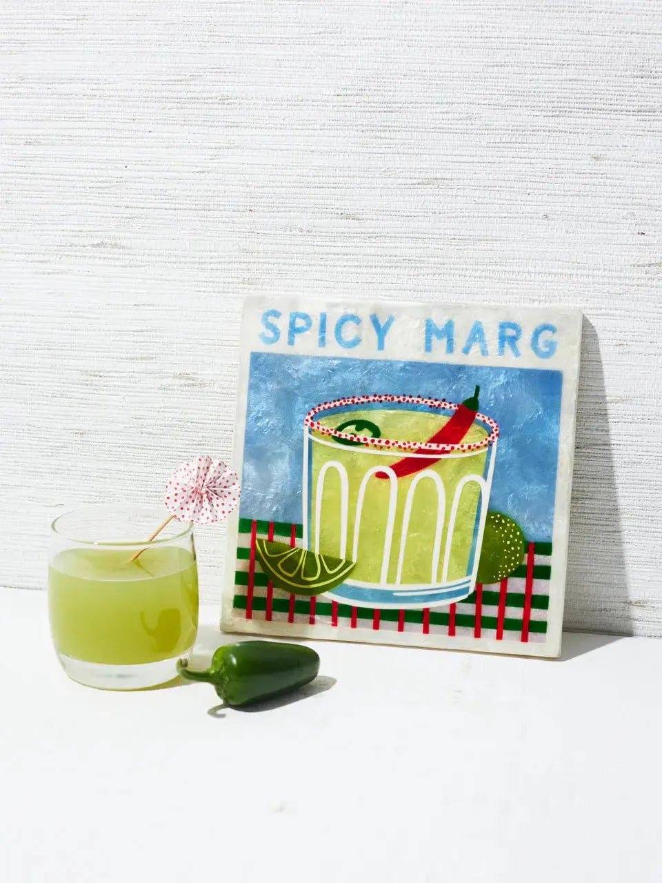 Happy Hour Marg Tile-Wall Decor-Jones & Co-The Bay Room