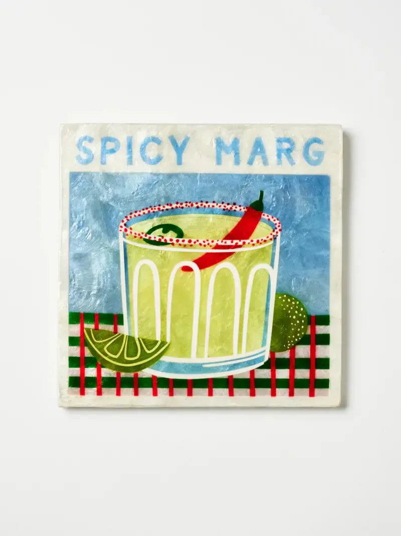 Happy Hour Marg Tile-Wall Decor-Jones & Co-The Bay Room