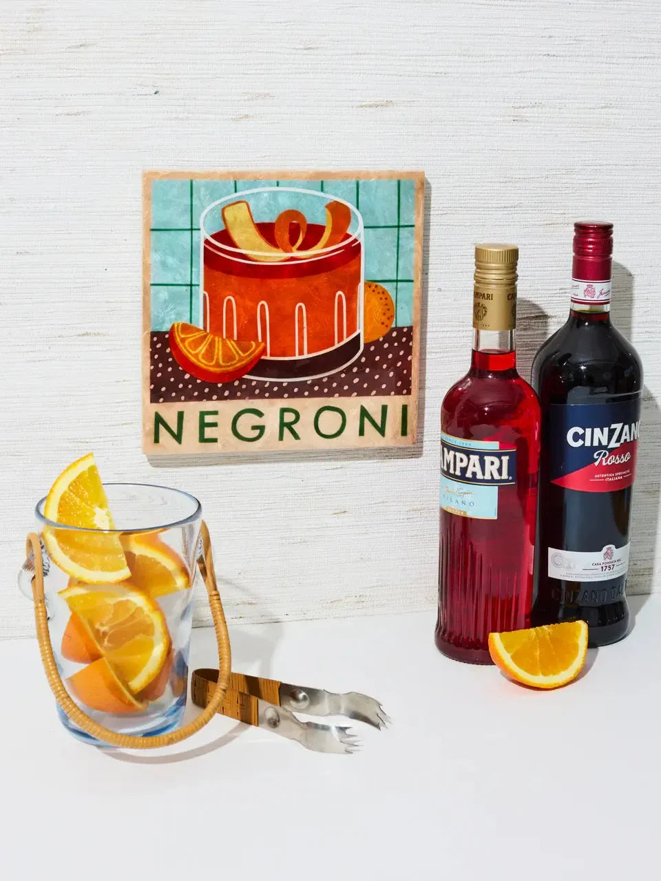 Happy Hour Negroni Tile-Wall Decor-Jones & Co-The Bay Room
