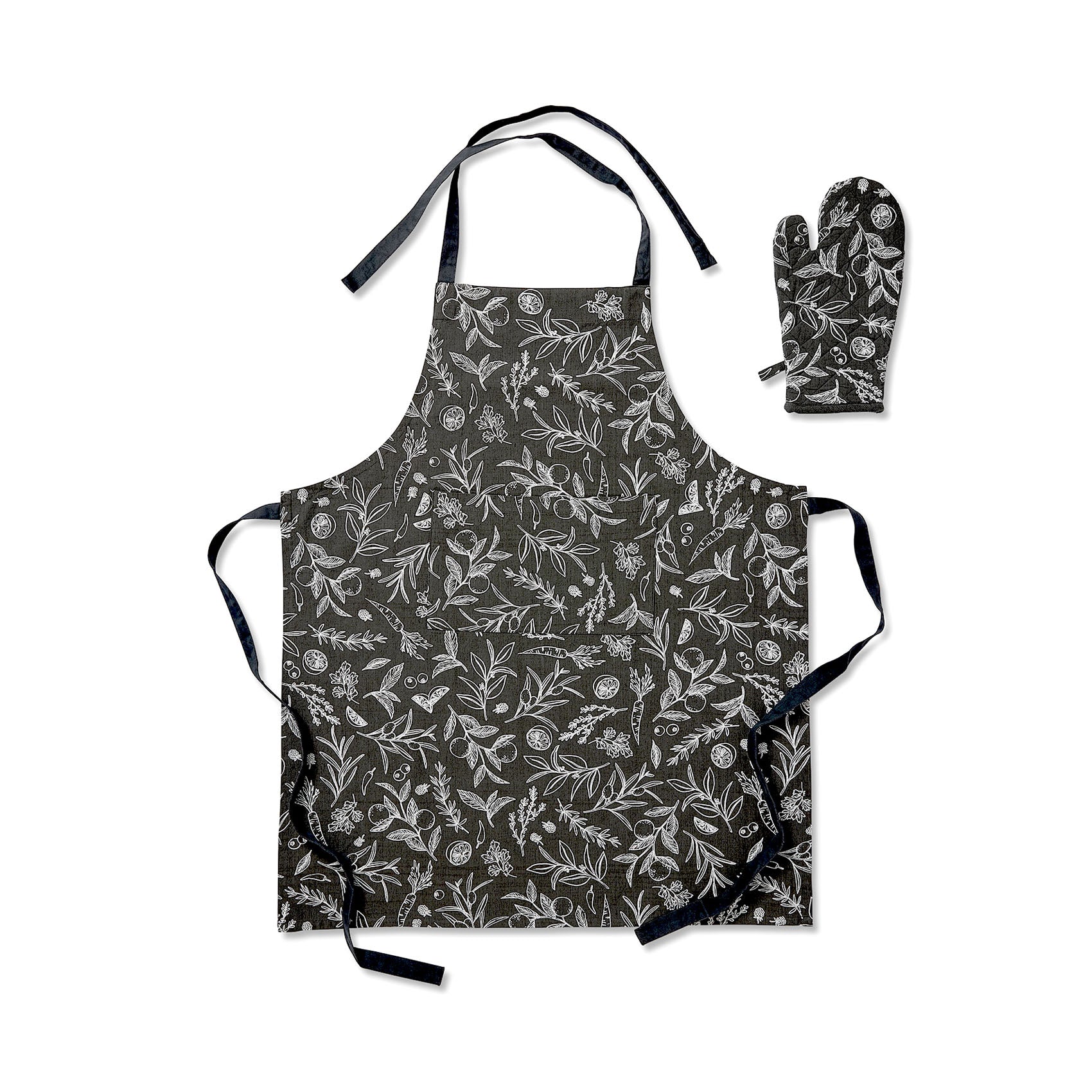 Harvest Apron & Glove Set-Kitchenware-Madras Link-The Bay Room