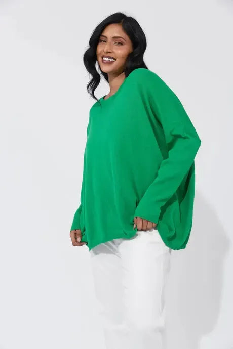 Haven Jumper - Oasis-Knitwear & Jumpers-Haven-The Bay Room