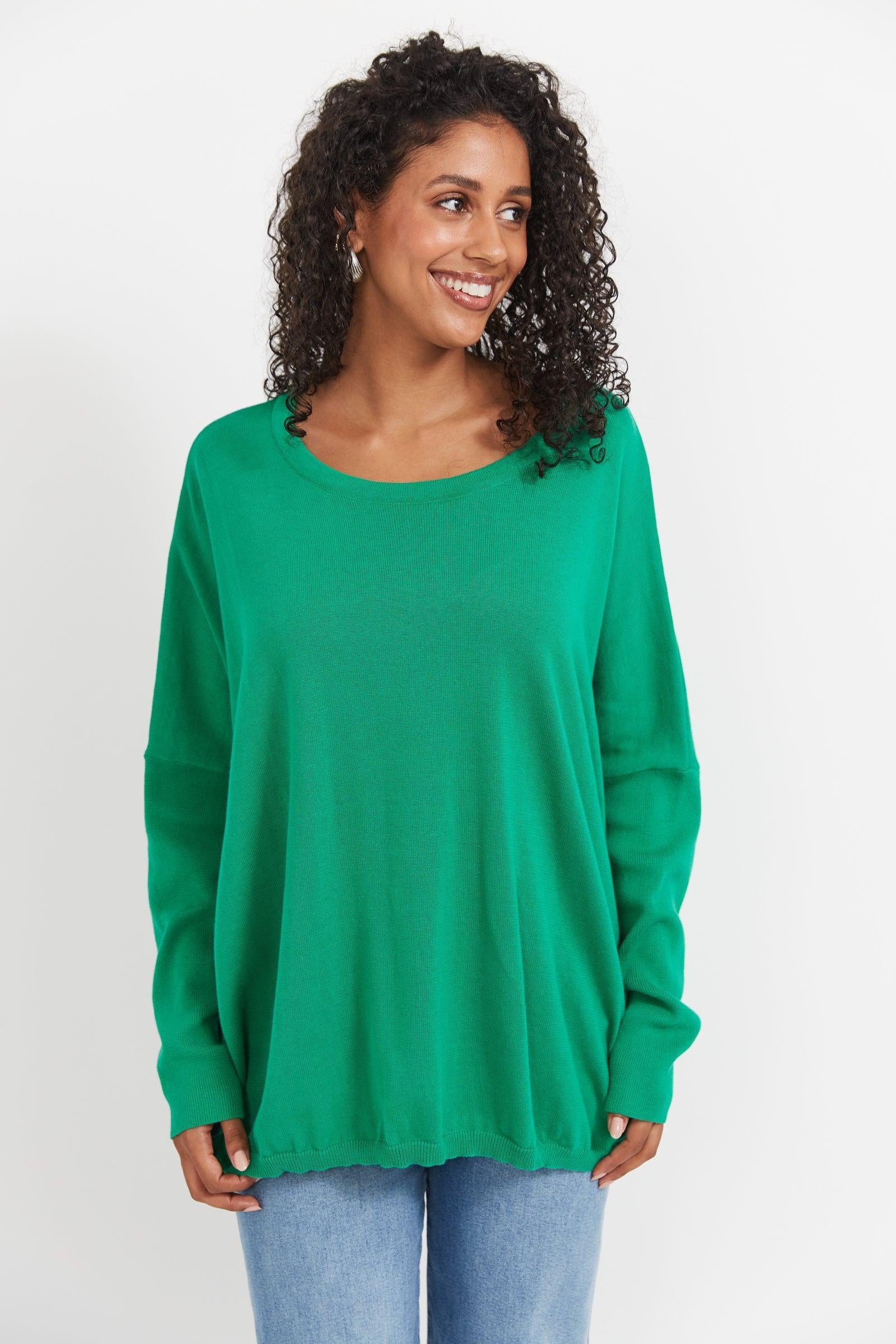Haven Jumper - Oasis-Knitwear & Jumpers-Haven-The Bay Room