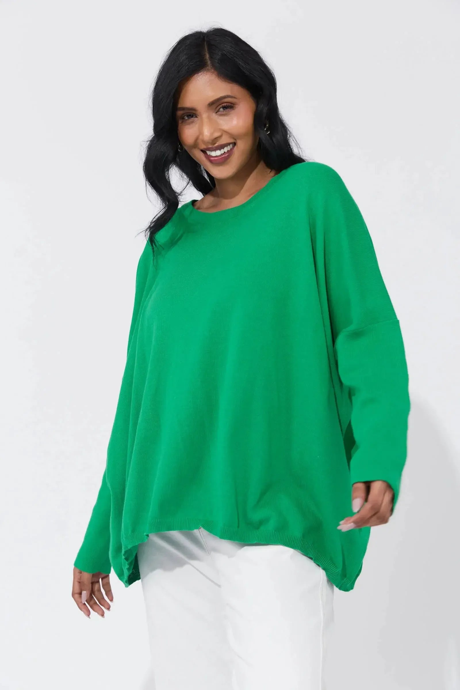 Haven Jumper - Oasis-Knitwear & Jumpers-Haven-The Bay Room