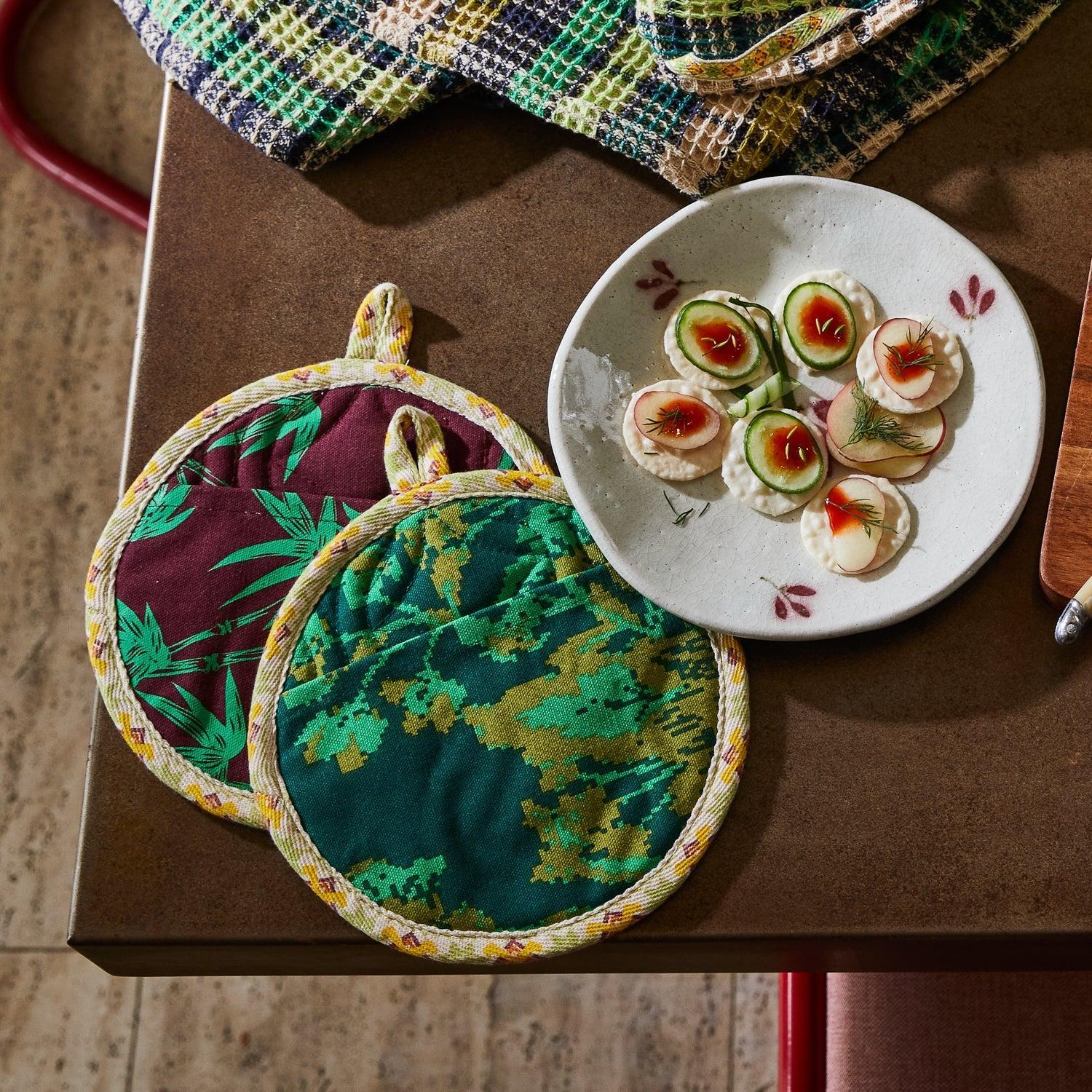 Hazel Pot Holder Set-Kitchenware-Sage & Clare-The Bay Room