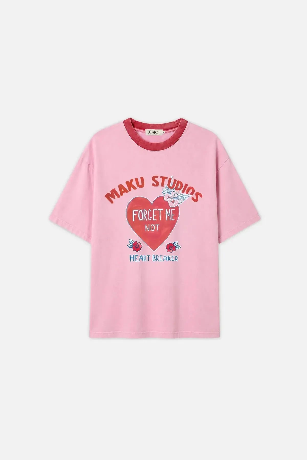 Heartbreaker Oversized Tee-Tops-Maku Studios-The Bay Room