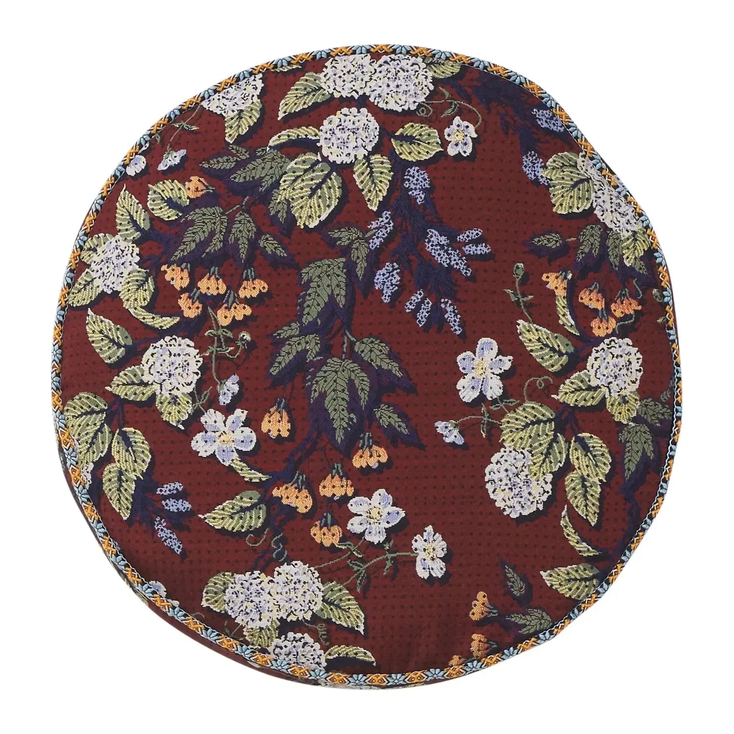 Heidi Jacquard Floor Cushion-Soft Furnishings-Sage & Clare-The Bay Room