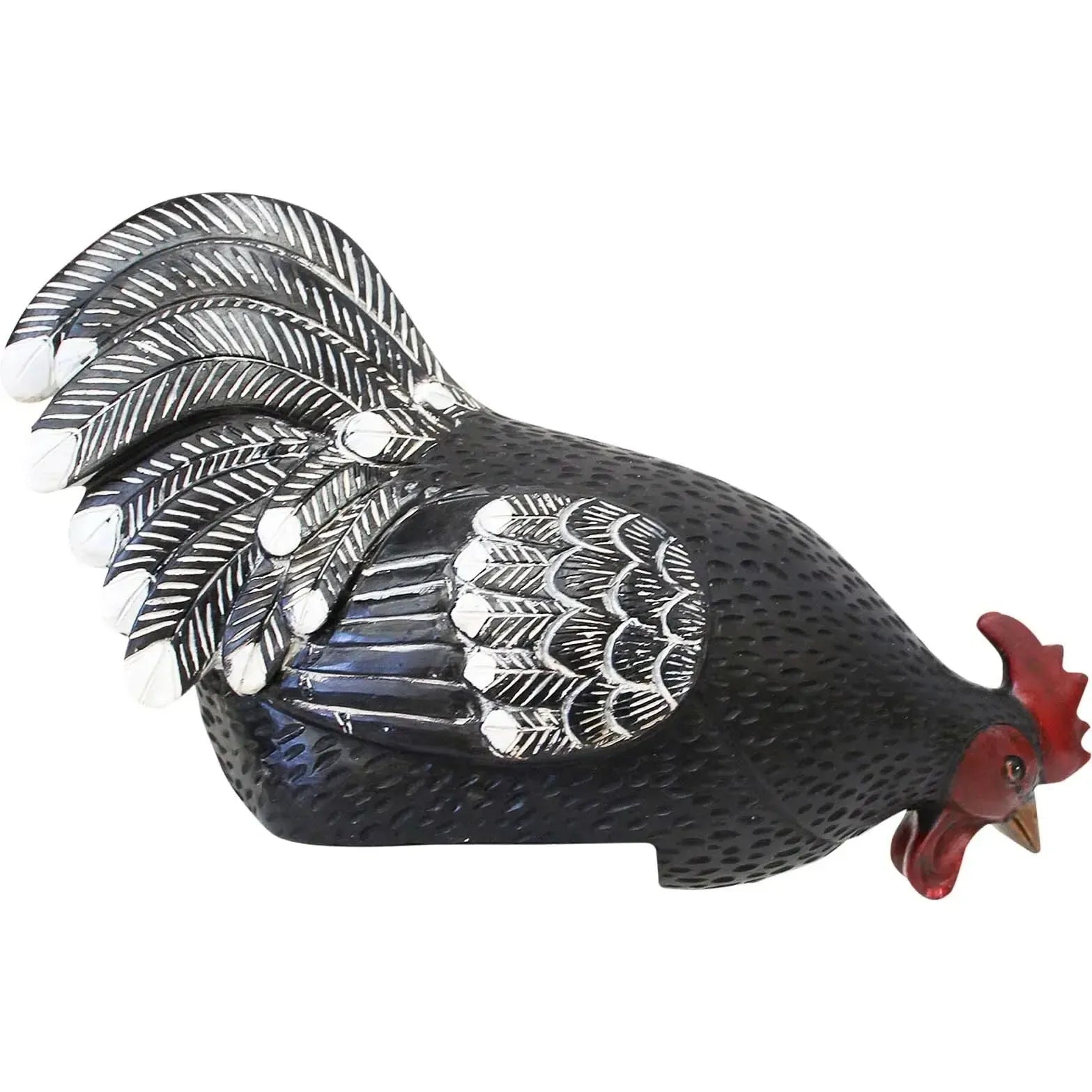 Hen Sitting Black-Decor Items-Lavida-The Bay Room