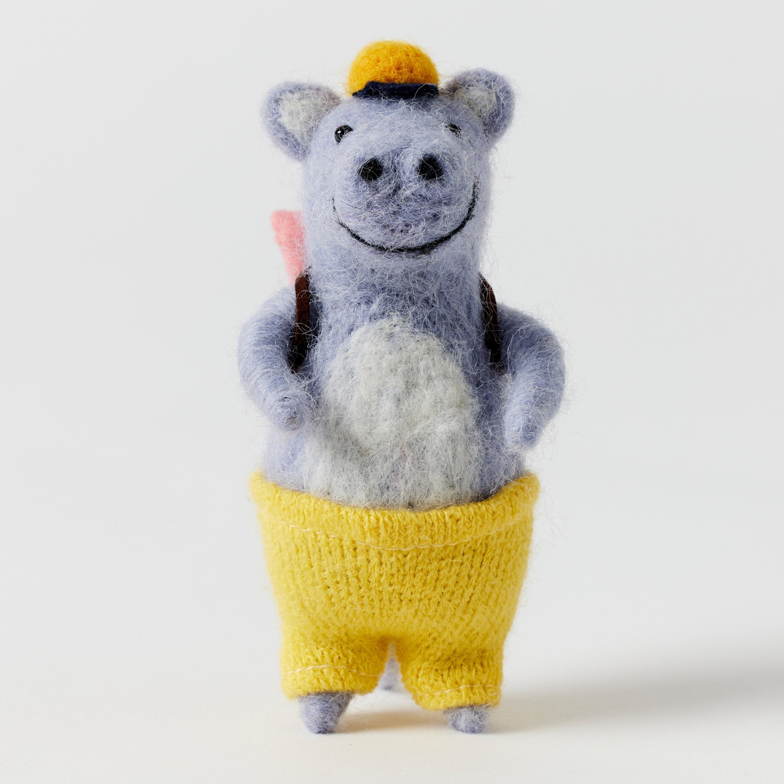 Henry Felt Hippo-Toys-Pilbeam Living-The Bay Room