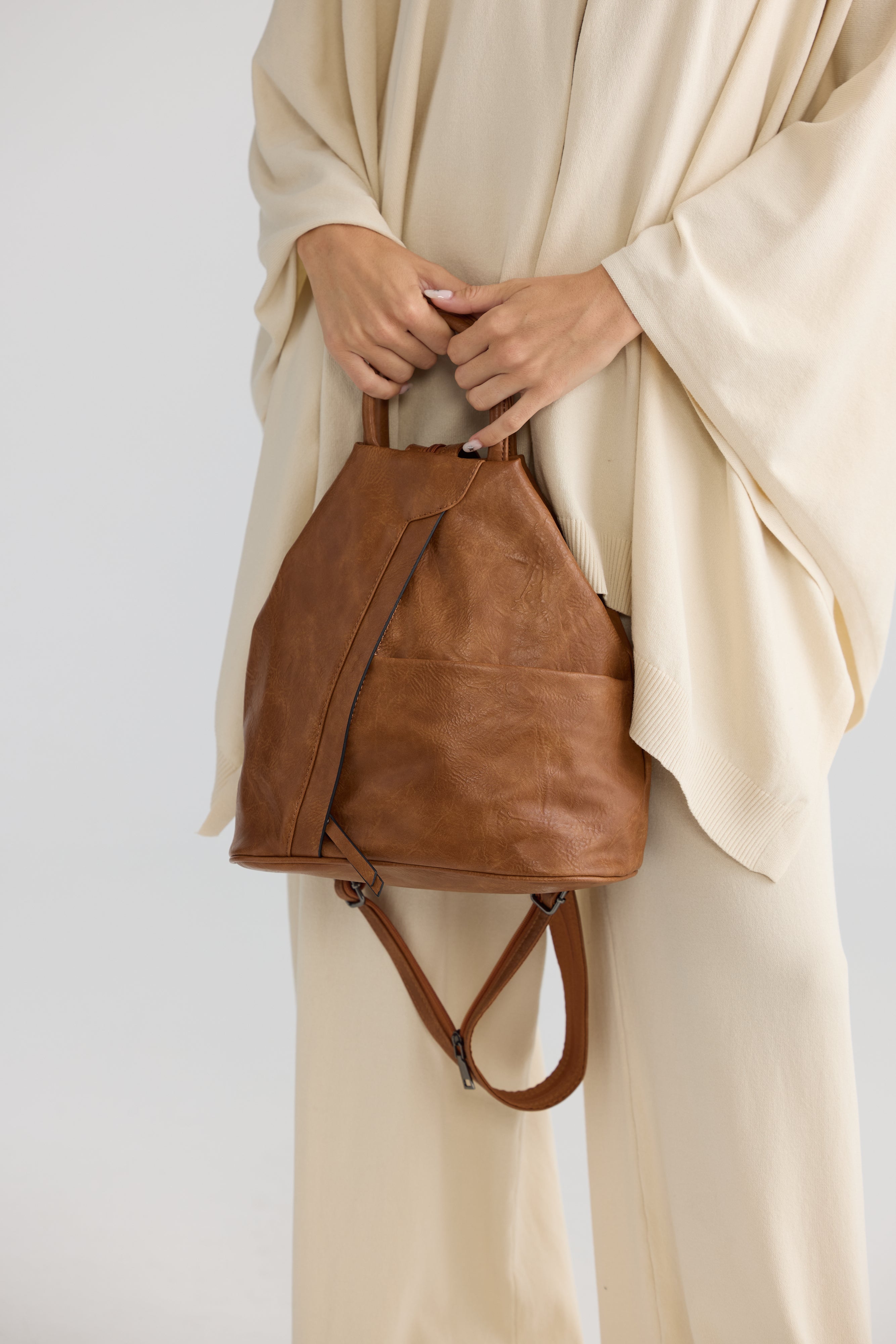 Hidden Valley Backpack - Tan-Bags & Clutches-Holiday-The Bay Room