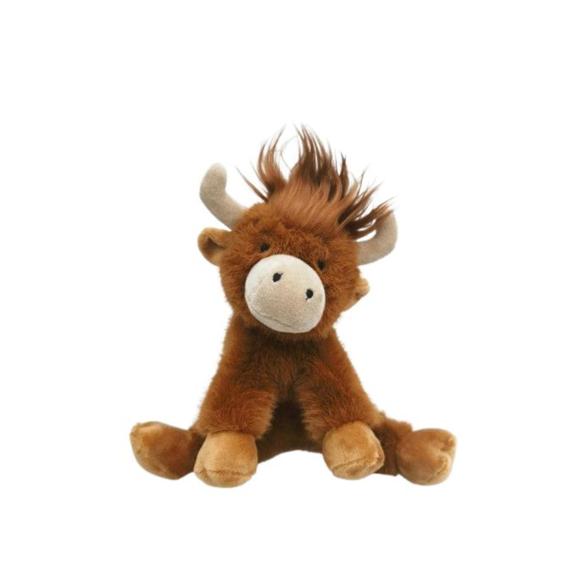Highland Cow Toy Brown 23cm-Toys-Urban Products-The Bay Room