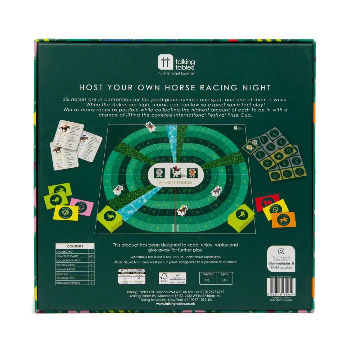 Host Your Own - Horse Racing Night-Fun & Games-Talking Tables-The Bay Room