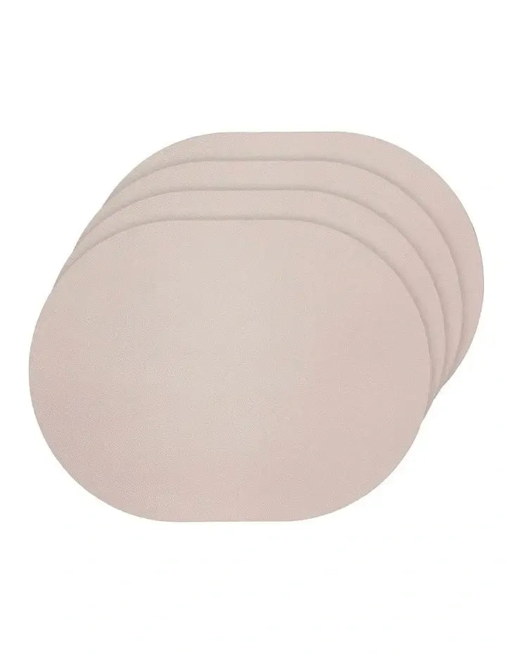 Hugo Oval Stone 4pk Placemat-Dining & Entertaining-Ladelle-The Bay Room