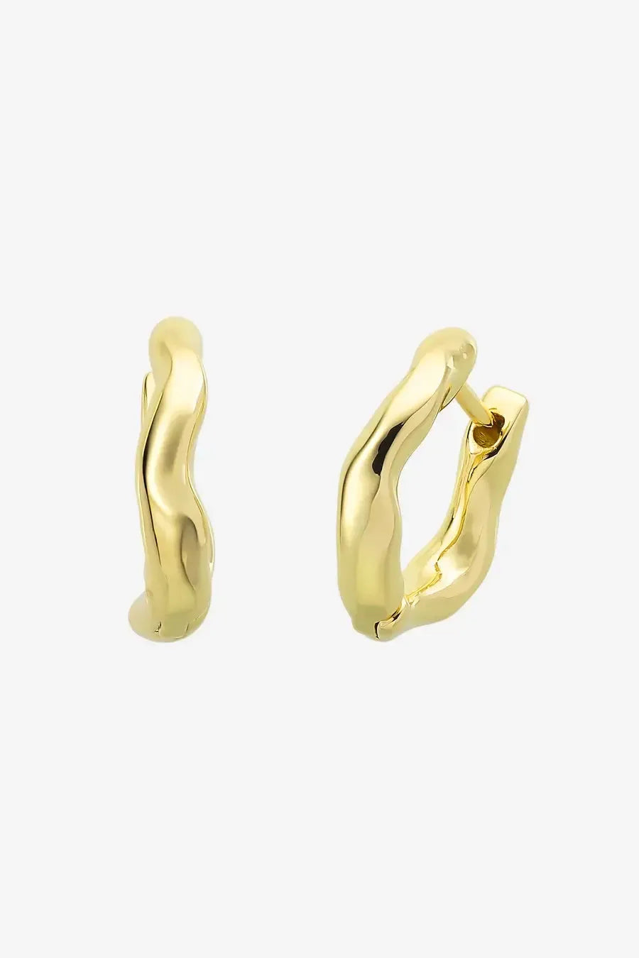Hunter Gold Huggie-Jewellery-Liberte-The Bay Room