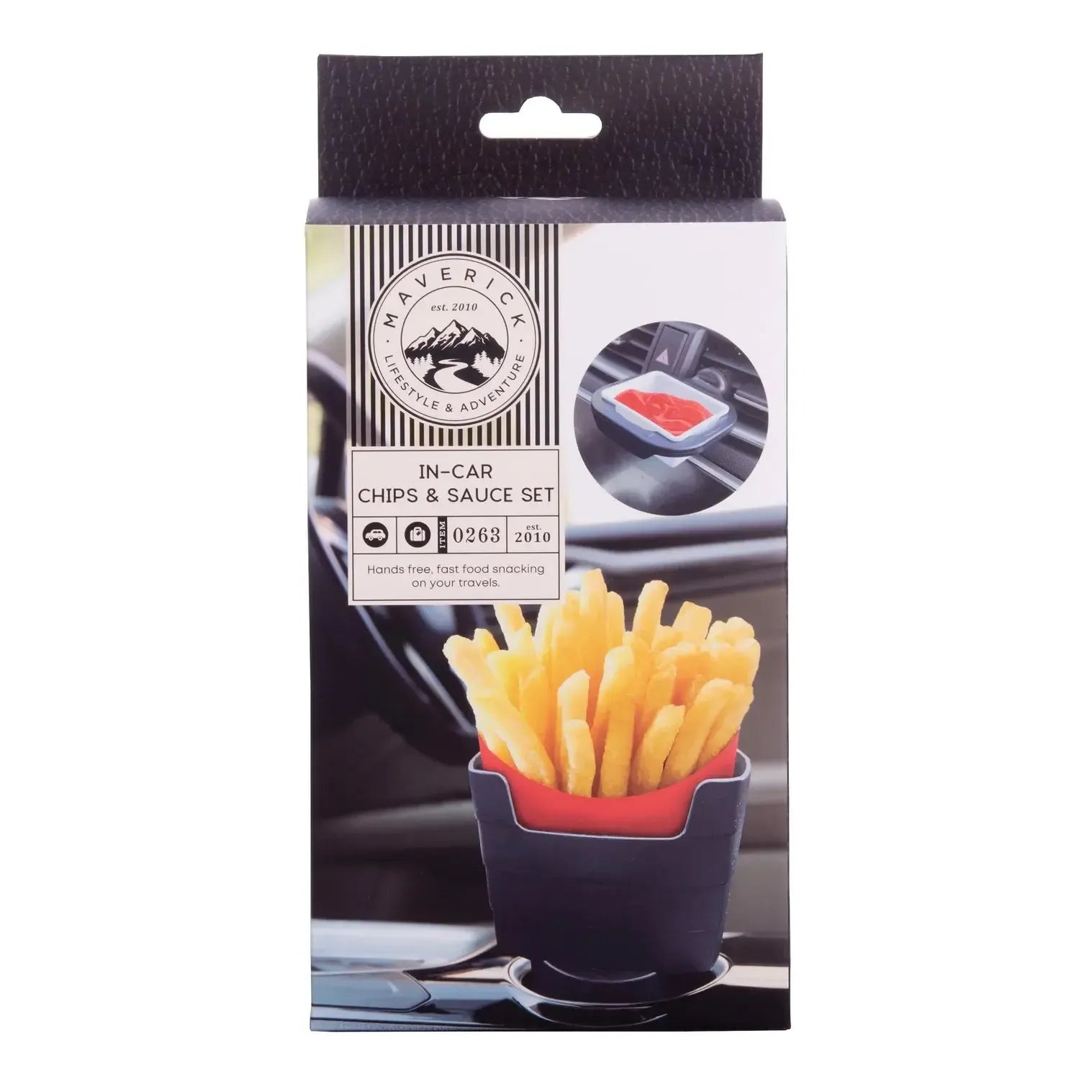 In-Car Chips and Sauce Set-Travel & Outdoors-Maverick-The Bay Room