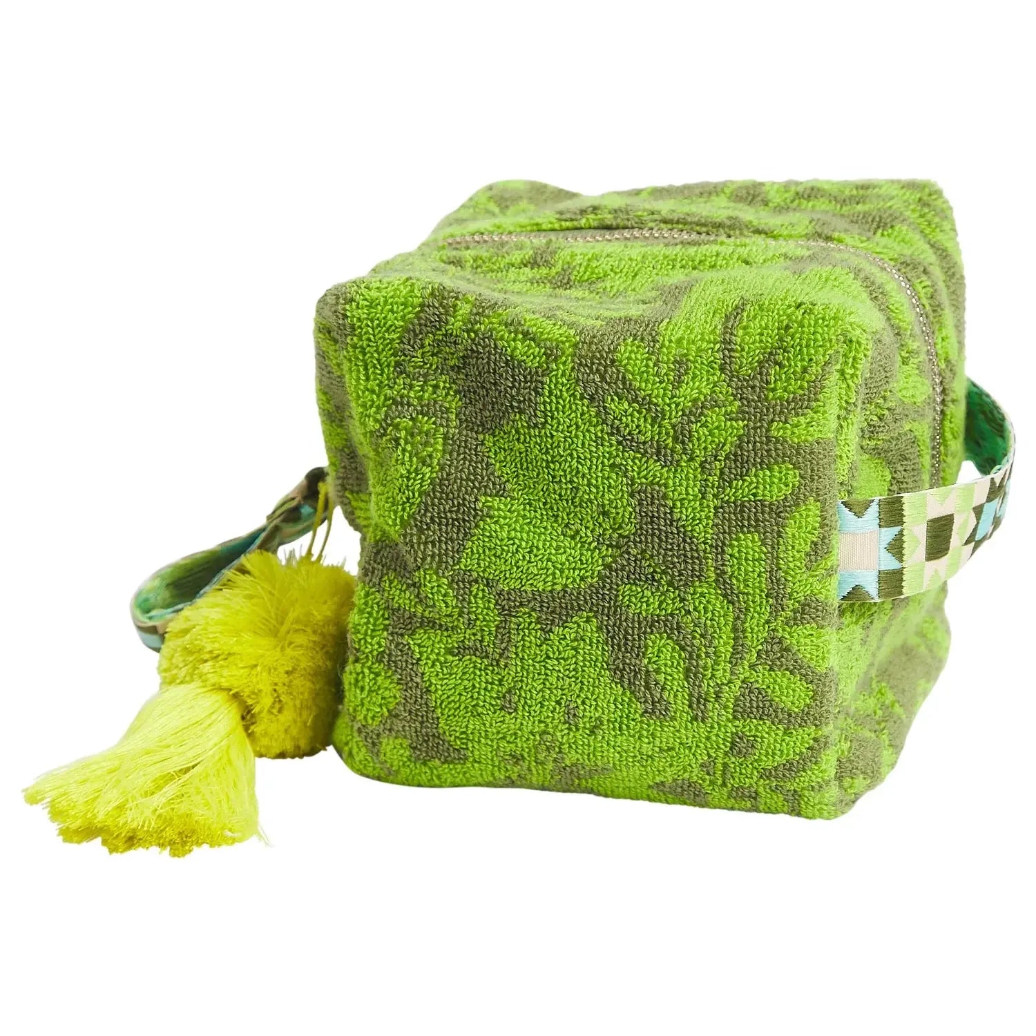 Indiana Terry Pouch - Cactus Green-Beauty & Well-Being-Sage & Clare-The Bay Room