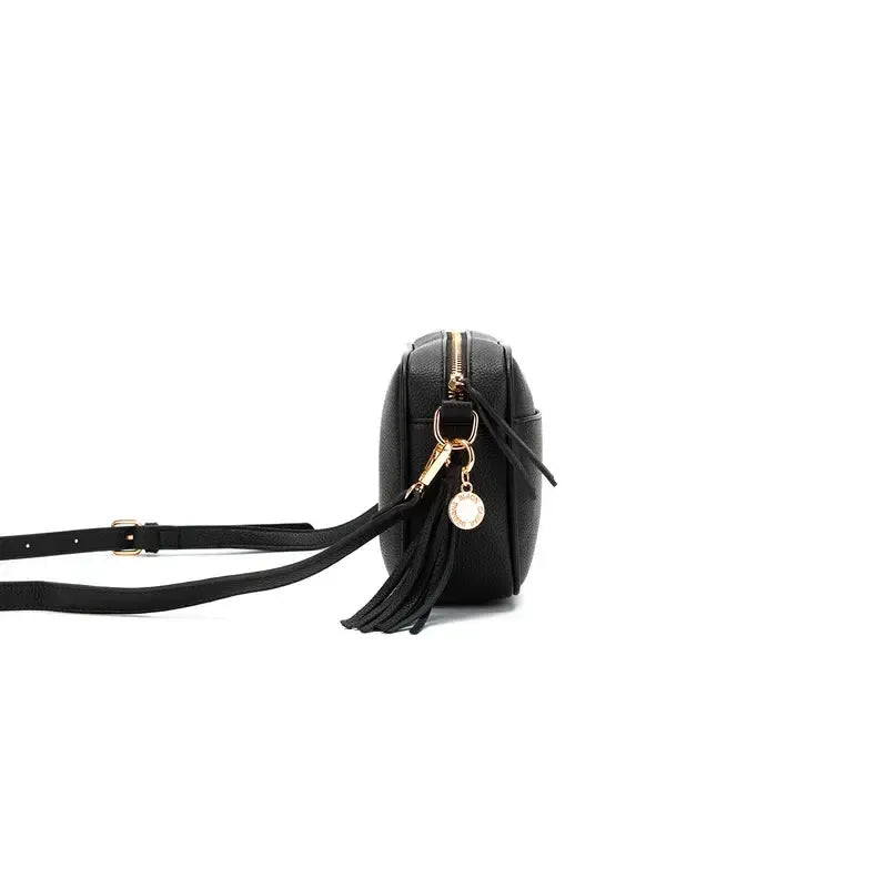 Indie Chocolate Crossbody Bag-Bags & Clutches-Black Caviar Designs-The Bay Room