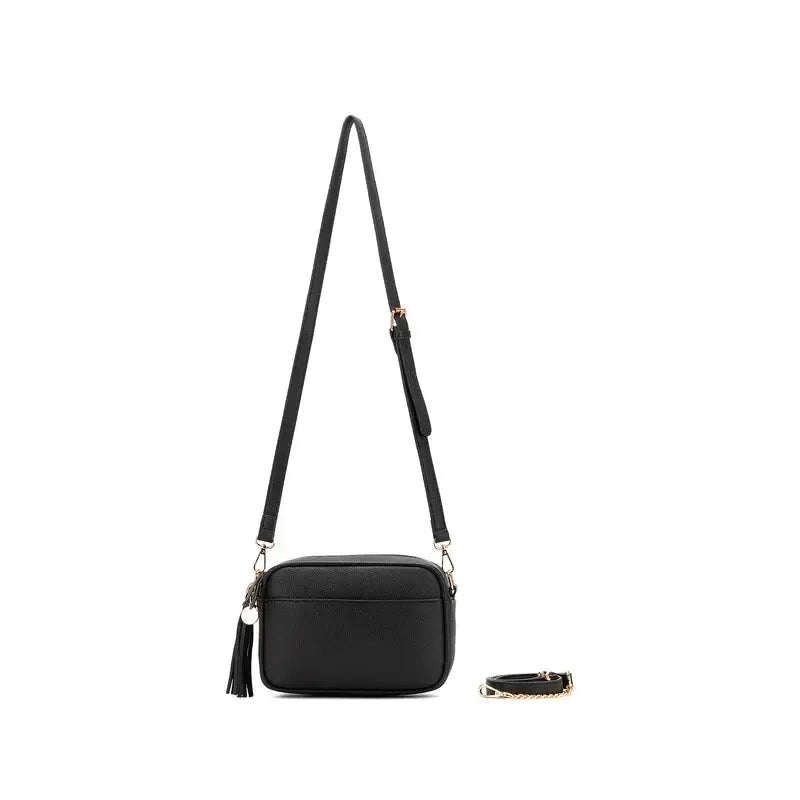 Indie Chocolate Crossbody Bag-Bags & Clutches-Black Caviar Designs-The Bay Room