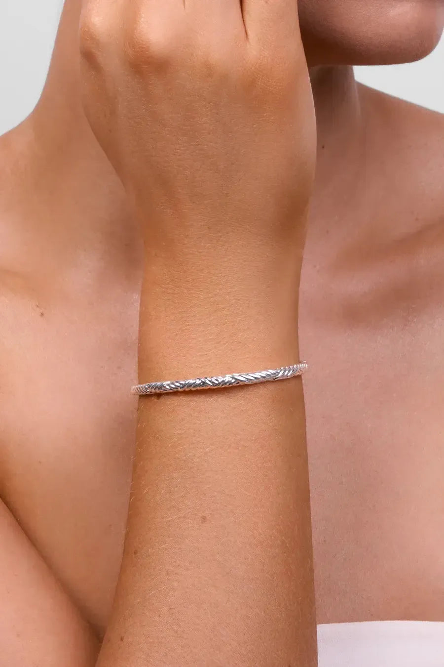 Indira Silver Cuff-Jewellery-Liberte-The Bay Room