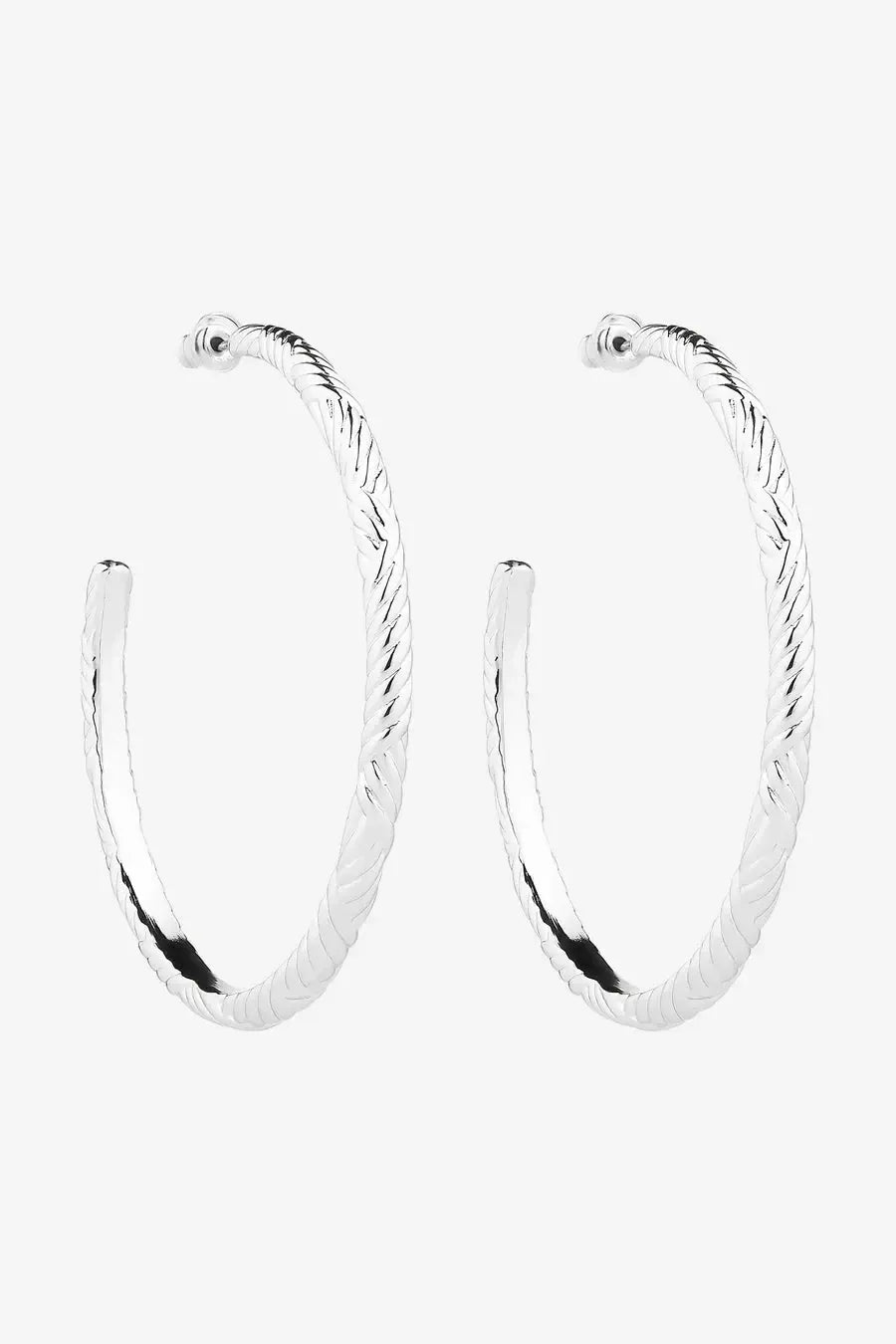 Indira Silver Hoop-Jewellery-Liberte-The Bay Room